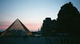 Courtyard of Louvre