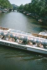 a Canal of Amsterdam