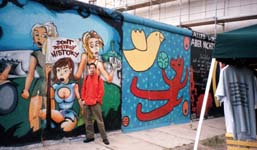 Ryan at Berlin Wall
