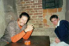 Vince and Ryan really drunk in Prague