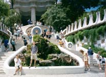 Vince in Parc Guell, Barcelona