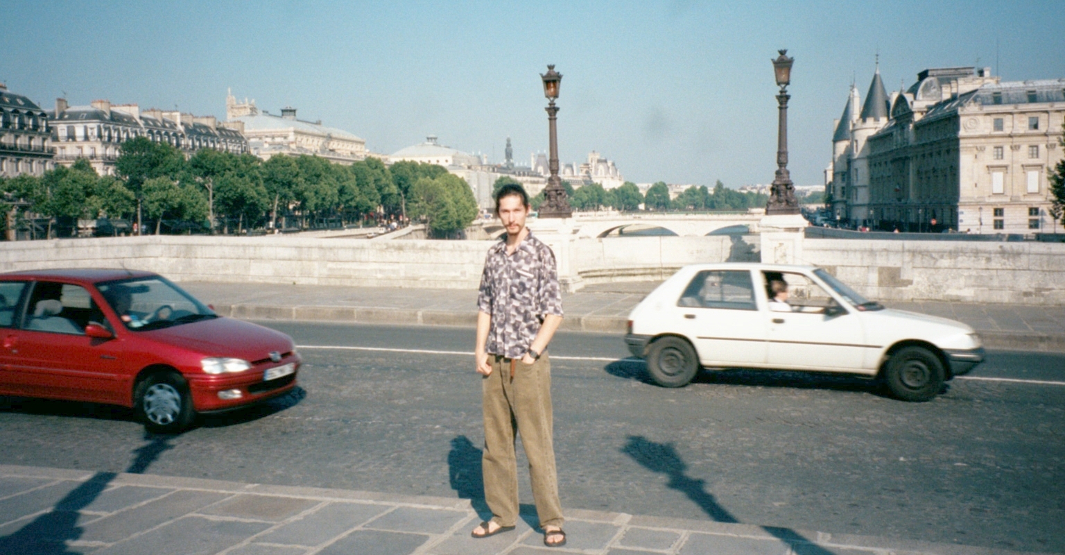 Vince on Paris street