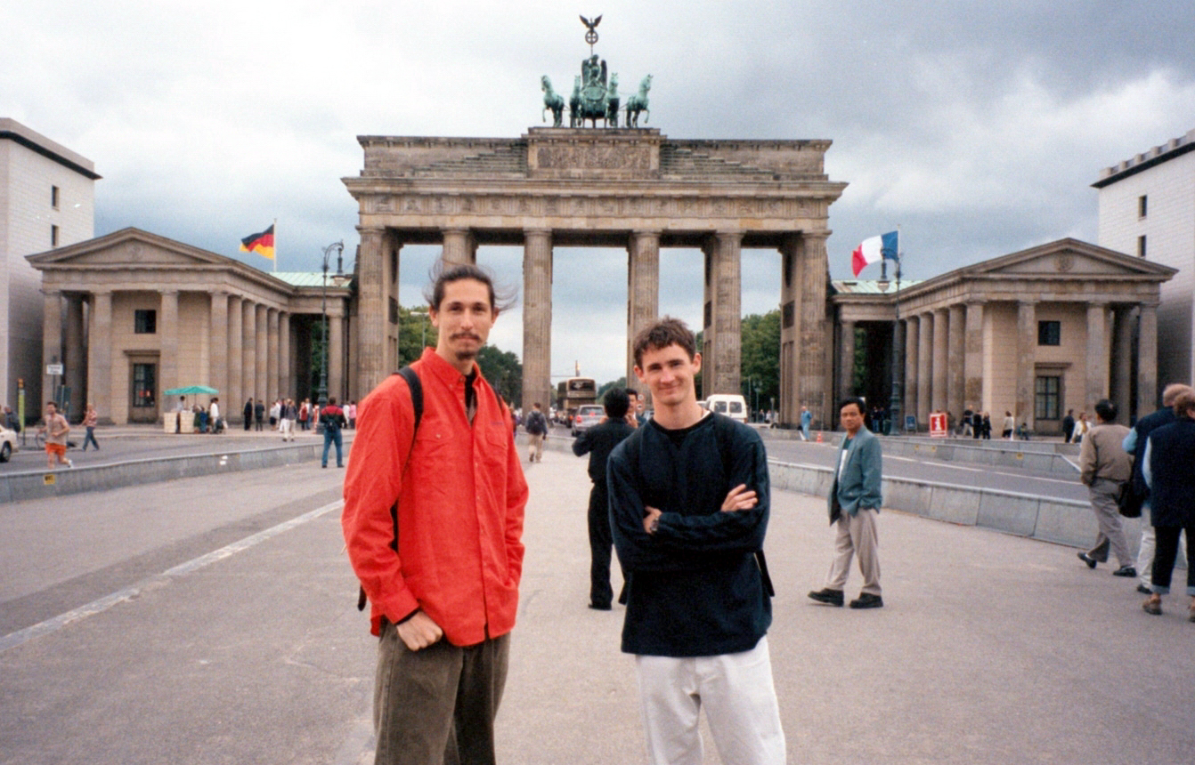 Vince and Ryan in Berlin, Germany