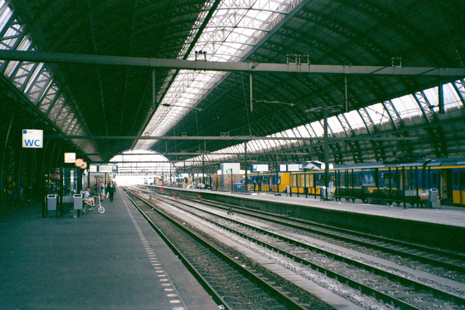 Train station of Amsterdam