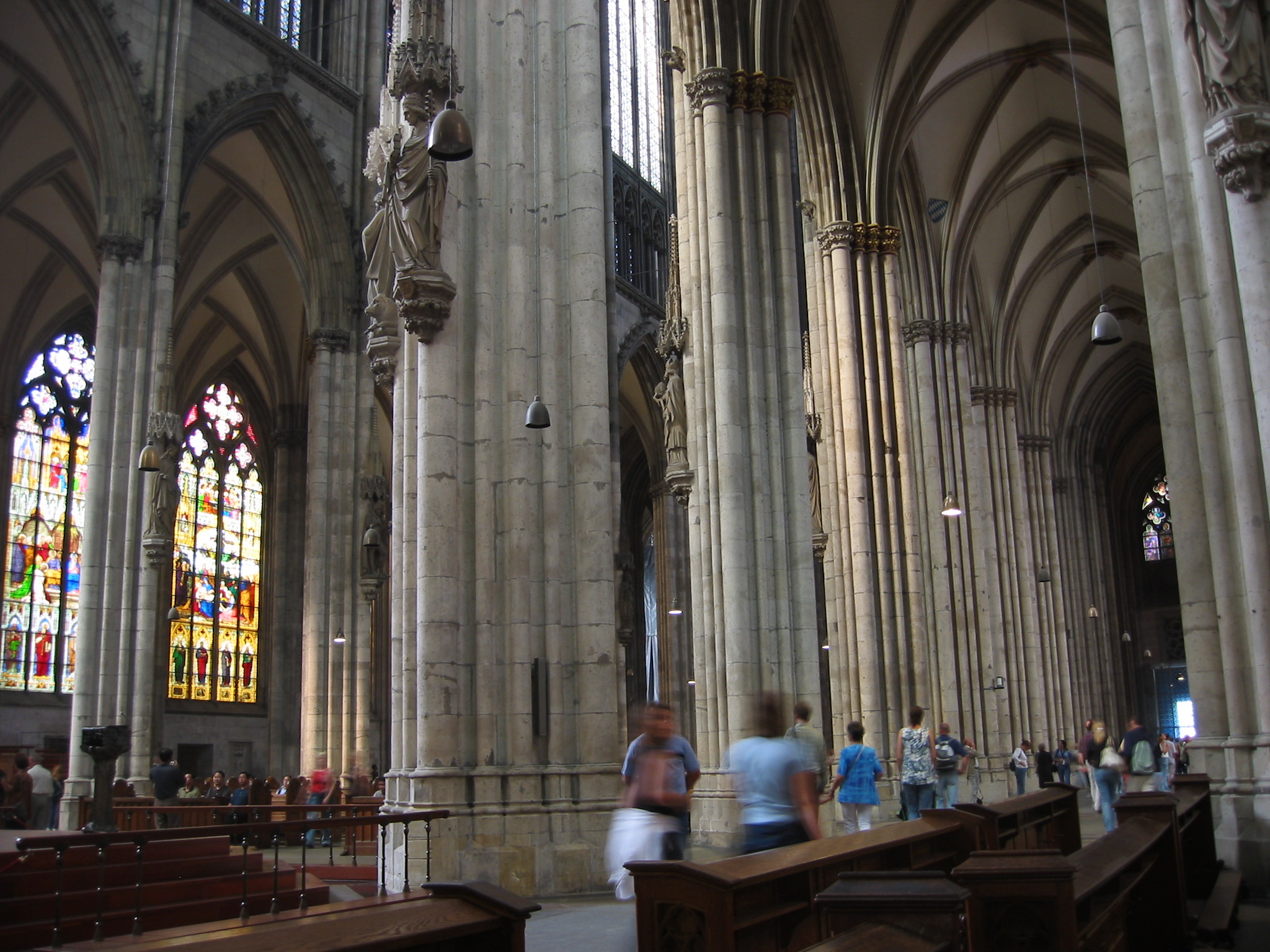 Inside the Cathedral of Cologne