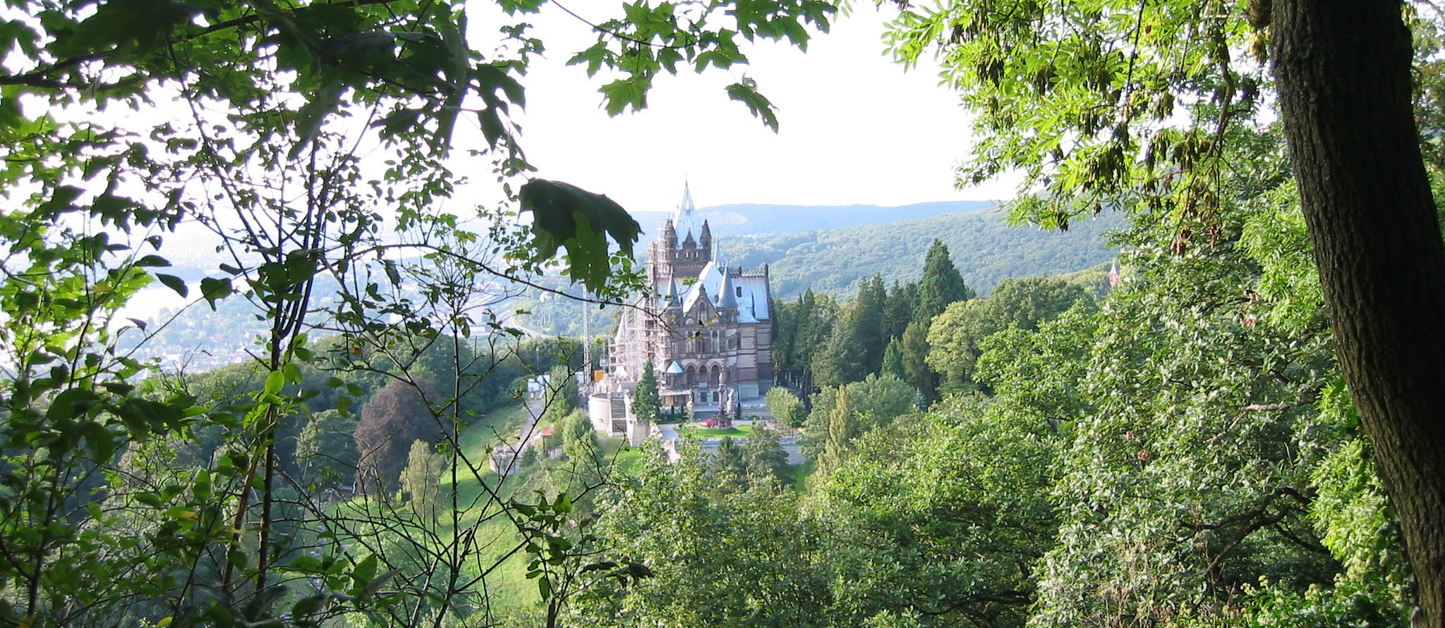 Castle at Konigswinter on the Rhine