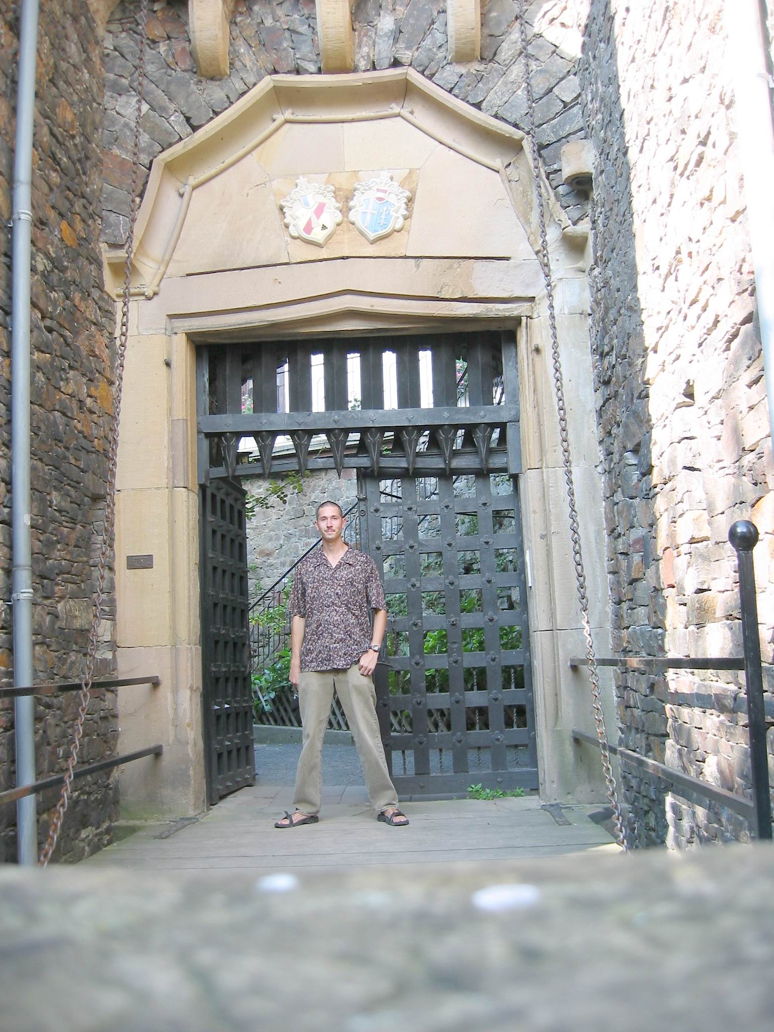 Rheinstein is a castle still intact, furnished, and is in contrast to most of the ruins on the Rhine