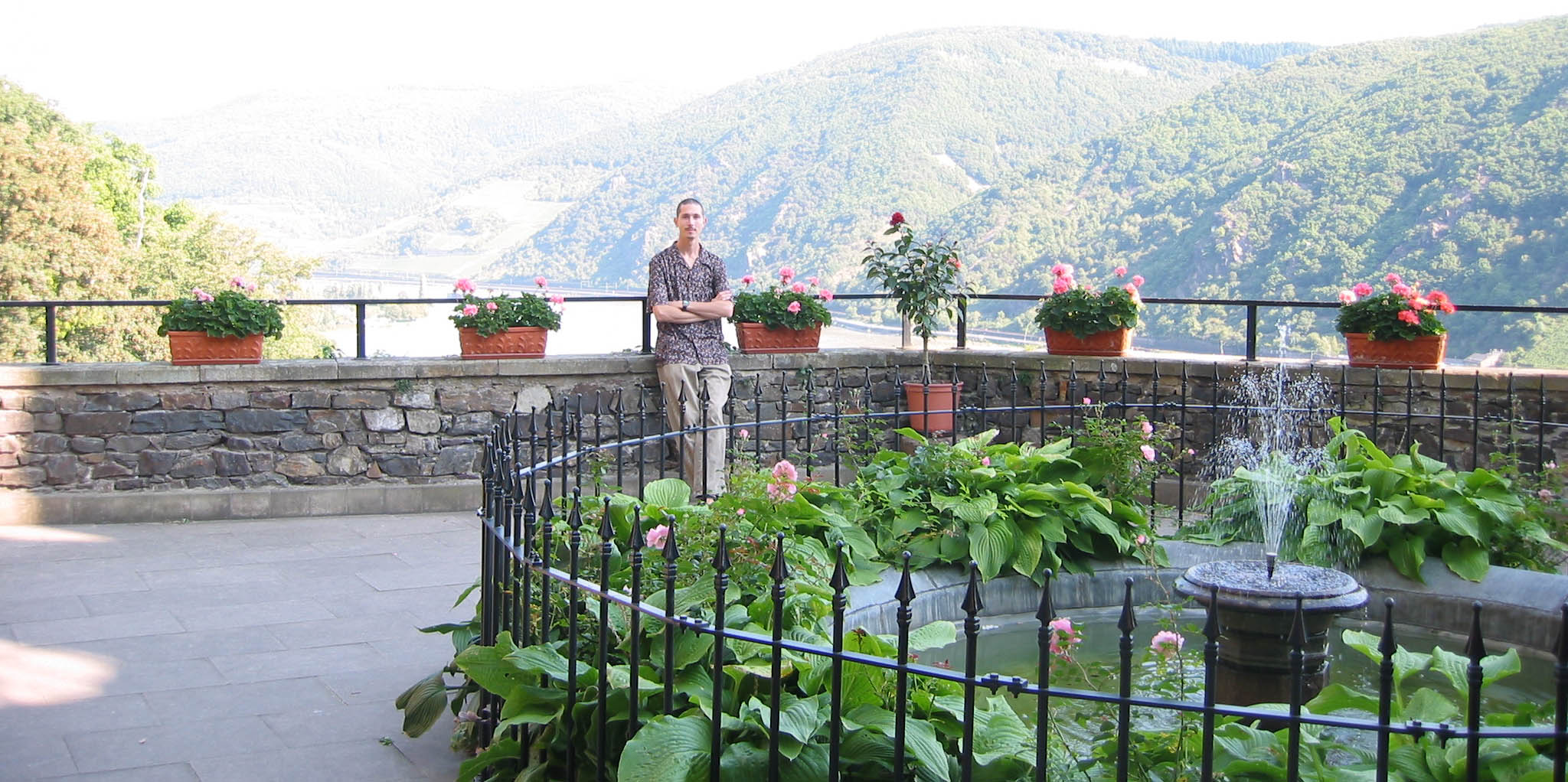 The view from this castle is spectacular. The last owner, before private purchase, was a Duchess of Mecklenburg