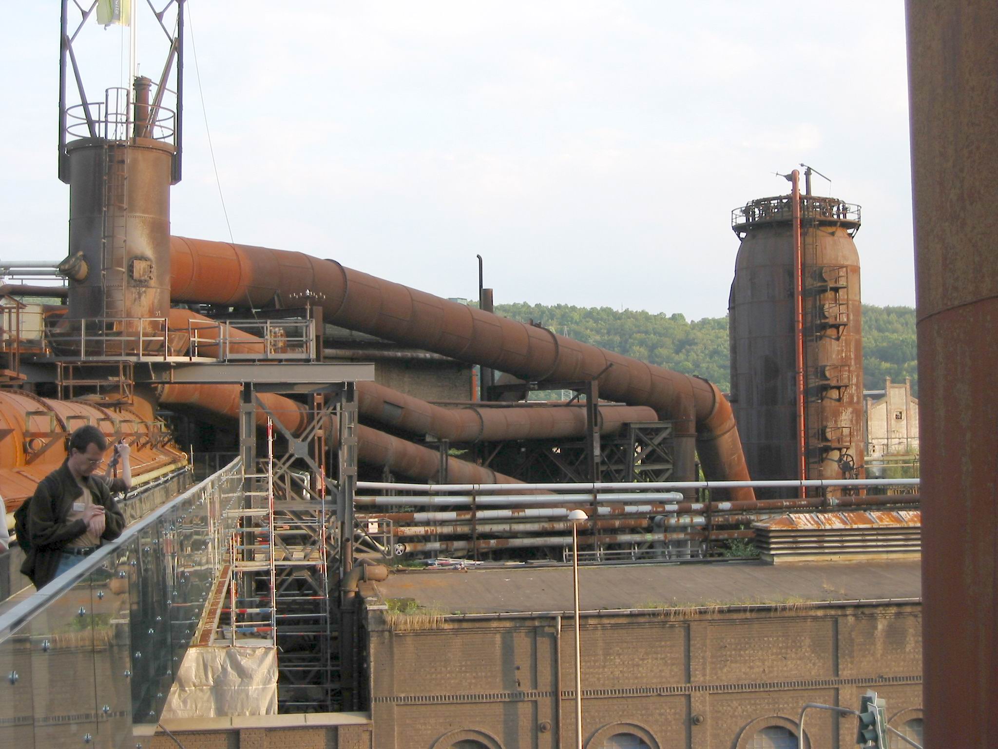 The red bricks, the red rust, the Vlklingen Ironworks.