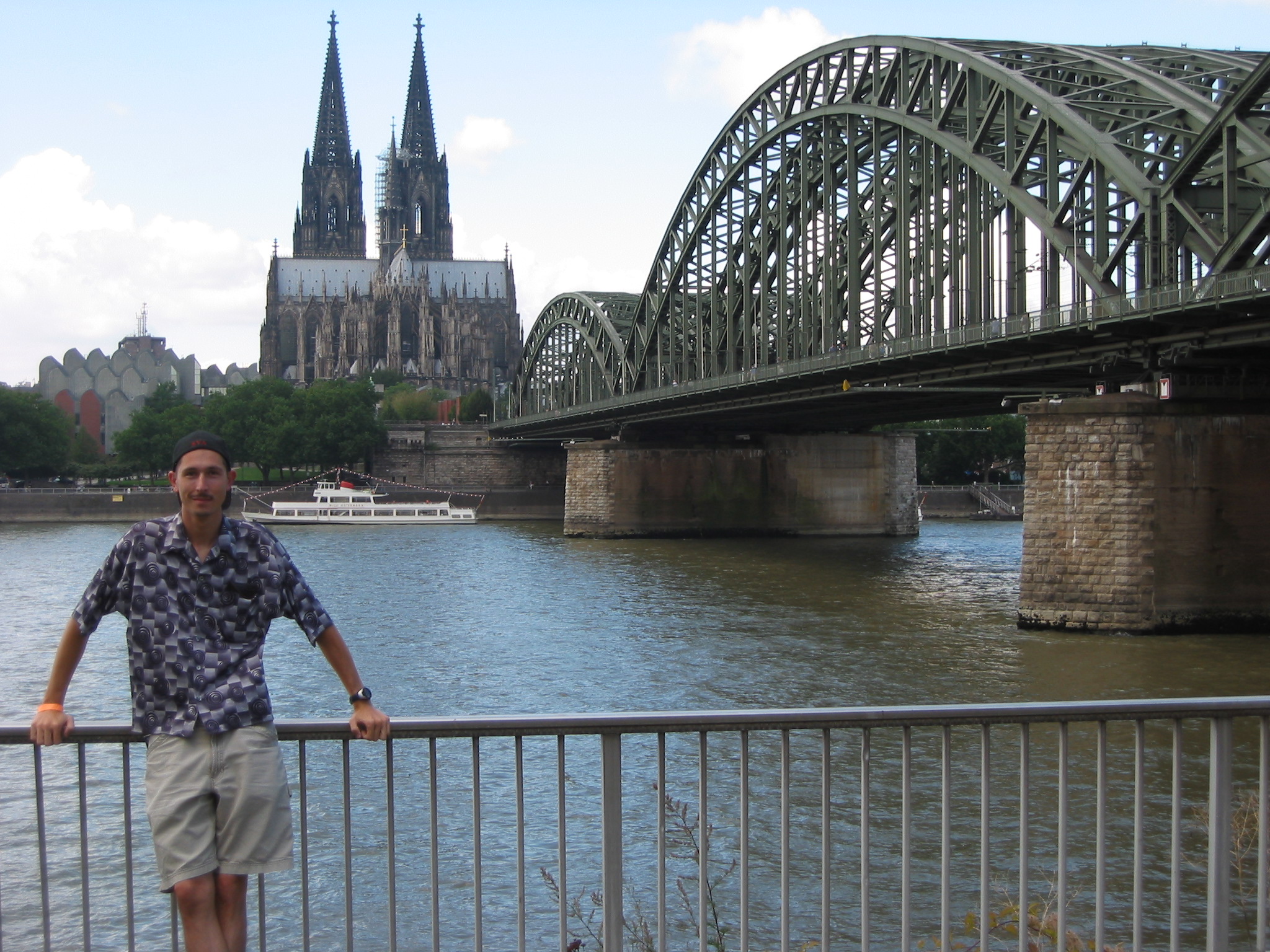View of Cologne from across the river